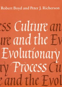 Culture and the Evolutionary Process, by Robert Boyd and Peter J. Richerson. 1985, University of Chicago Press