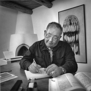 N. Scott Momaday at SAR. Undated but probably mid-1990s.