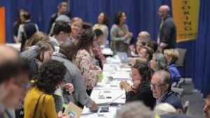 NAPA/AAA Career Expo AAA Annual Meeting, 2018. Photo courtesy of the American Anthropological Association and Josh Gold Photography. 