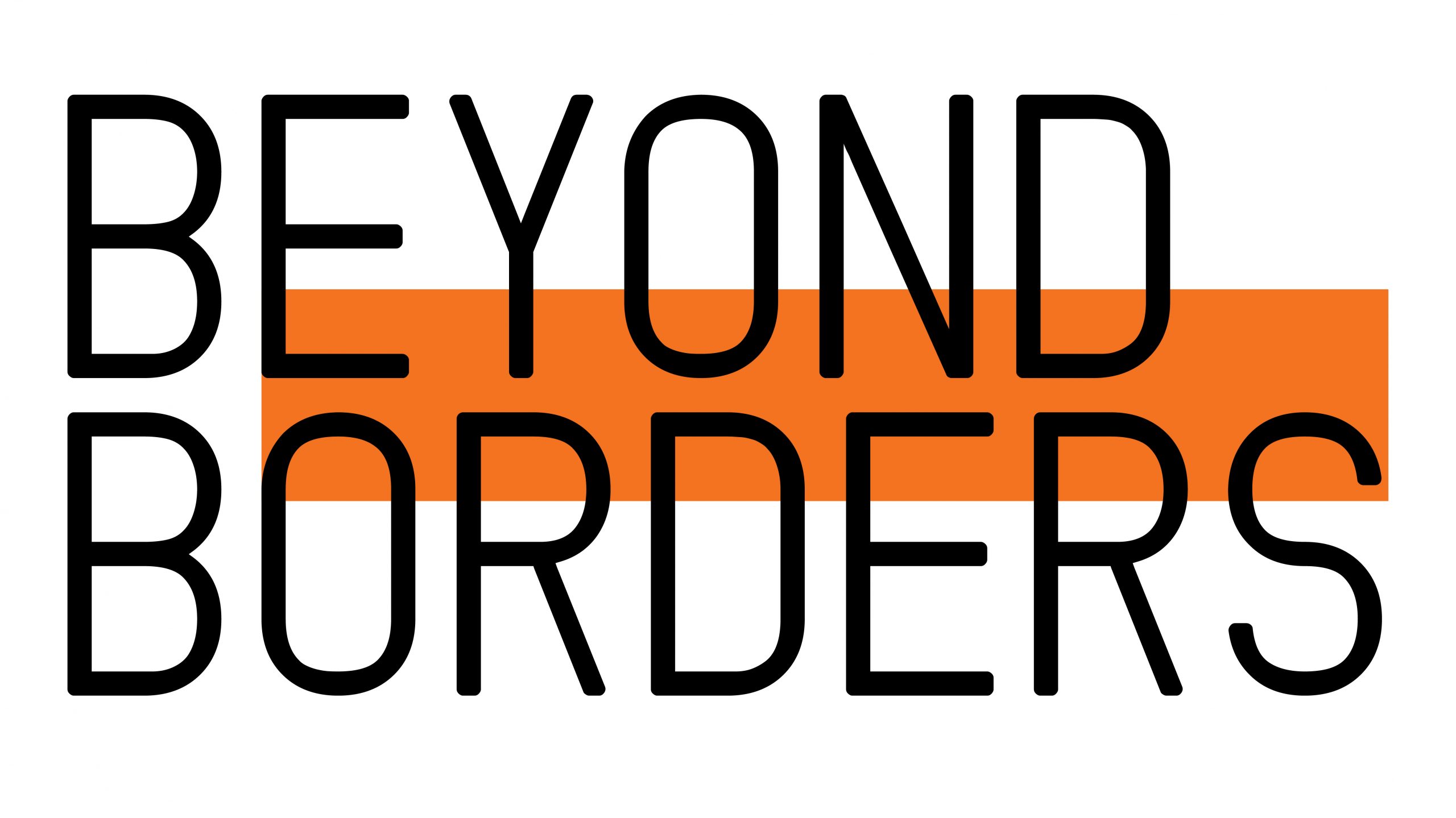 Beyond Borders text logo