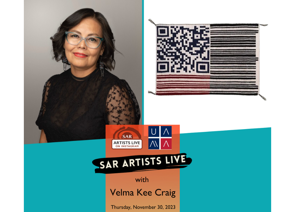 SAR Artists Live on Instagram with Velma Kee Craig